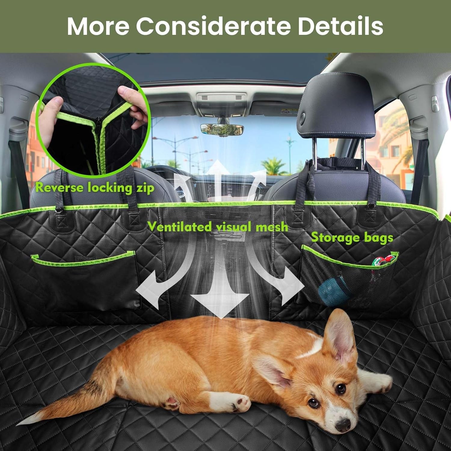 Dog Car Seat Cover Extender